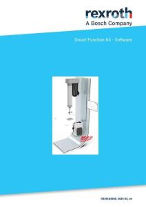 Rexroth力士樂Smart Function Kit - Software使用手冊