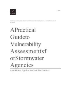 雨水管理機(jī)構(gòu)脆弱性評(píng)估實(shí)用指南：方法、應(yīng)用和最佳實(shí)踐