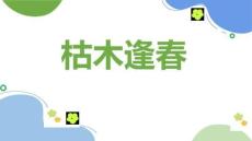 《枯木逢春》美術(shù)教育PPT繪畫課件創(chuàng)意教程教案