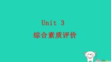 2025秋四年級(jí)英語(yǔ)上冊(cè)Unit3What'stheweatherlike綜合素質(zhì)評(píng)價(jià)習(xí)題pptx課件外研版三起