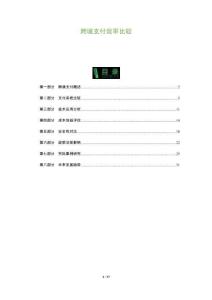 跨境支付效率比較