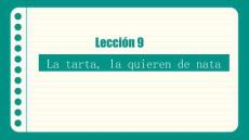 外教社2026快樂西班牙語2（A2）PPT課件Unidad 3 Lección 9