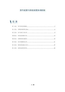 貨幣政策與財政政策協調機制