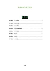 質量控制與安全標準