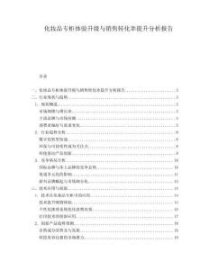 化妝品專柜體驗升級與銷售轉化率提升分析報告