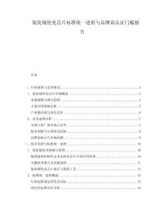 氮化鎵快充芯片標準統一進程與品牌商認證門檻報告