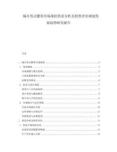 城市男式腰帶市場現狀供需分析及投資評估規劃發展趨勢研究報告