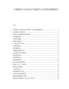 中國糖衣片行業知識產權保護與專利布局策略研究