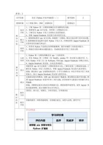 項(xiàng)目 1 Python 開(kāi)發(fā)環(huán)境配置教案 (2)