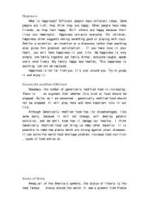 (完整word版)英語口語考試小作文(word文檔良心出品)