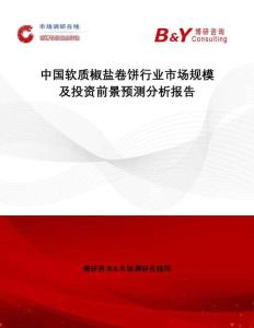 中國軟質(zhì)椒鹽卷餅行業(yè)市場規(guī)模及投資前景預測分析報告
