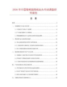 2026年中國(guó)錐柄拋物線鉆頭市場(chǎng)調(diào)查研究報(bào)告
