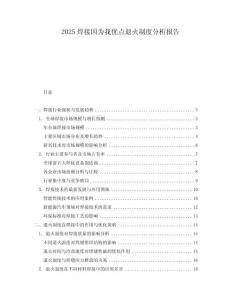 2025焊接因為我優(yōu)點退火制度分析報告