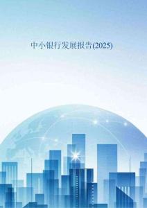 《中小銀行發展報告（2025）》