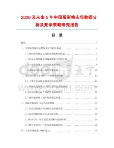 2026及未來5年中國蛋形篩市場數(shù)據(jù)分析及競爭策略研究報告