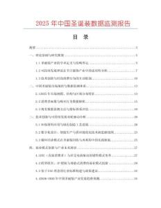 2025年中國圣誕裝數(shù)據(jù)監(jiān)測報告