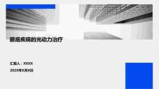 眼底疾病的光動力治療