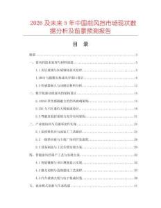 2026及未來5年中國前風擋市場現狀數據分析及前景預測報告