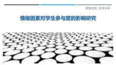 情緒因素對學(xué)生參與度的影響研究