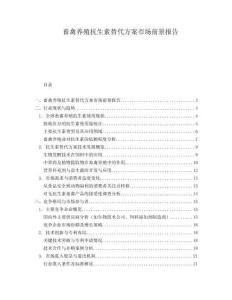 畜禽養殖抗生素替代方案市場前景報告