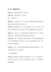 服裝店年會主持詞