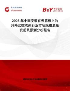 2026年中國安裝在天花板上的升降式晾衣架行業市場規模及投資前景預測分析報告