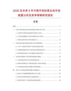 2025及未來5年中國手剎拉索總成市場(chǎng)數(shù)據(jù)分析及競(jìng)爭(zhēng)策略研究報(bào)告