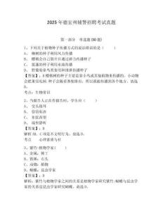 2025年德宏州輔警招聘考試真題含答案詳解（精練）