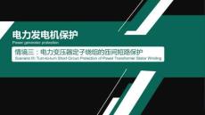 《電力系統(tǒng)繼電保護及應(yīng)用》課件——電力變壓器定子繞組的匝間短路保護-雙語