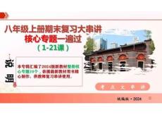 （統(tǒng)編2026新教材）八上歷史期末10個(gè)核心專題復(fù)習(xí)課件