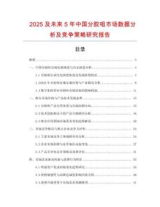 2025及未來5年中國分膠咀市場數(shù)據(jù)分析及競爭策略研究報告