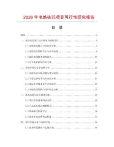 2026年電烙鐵芯項目可行性研究報告