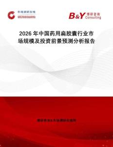 2026年中國藥用扁膠囊行業市場規模及投資前景預測分析報告
