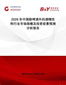 2026年中國(guó)除啤酒外的酒精飲料行業(yè)市場(chǎng)規(guī)模及投資前景預(yù)測(cè)分析報(bào)告