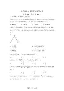 2026年湖南湘鄉(xiāng)一中自主招生選拔考試數(shù)學(xué)試題（含答案詳解）