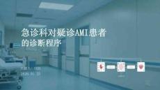 急診科對疑診AMI患者的診斷程序
