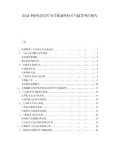 2025中國(guó)吸頂燈行業(yè)節(jié)能減排技術(shù)與政策響應(yīng)報(bào)告