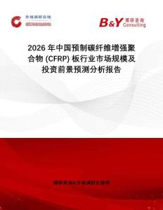 2026年中國(guó)預(yù)制碳纖維增強(qiáng)聚合物 (CFRP) 板行業(yè)市場(chǎng)規(guī)模及投資前景預(yù)測(cè)分析報(bào)告