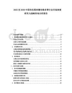 2025至2030中國布倫圖西穆布維多蒂行業(yè)市場深度研究與戰(zhàn)略咨詢分析報告