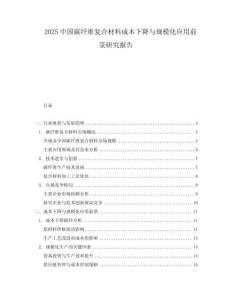 2025中國碳纖維復合材料成本下降與規(guī)?；瘧们熬把芯繄蟾?><span id=