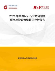 2026年中國巨石行業(yè)市場(chǎng)前景預(yù)測(cè)及投資價(jià)值評(píng)估分析報(bào)告