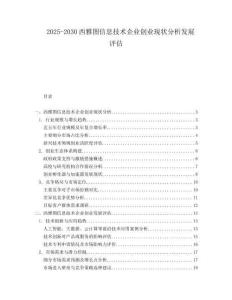 2025-2030西雅圖信息技術(shù)企業(yè)創(chuàng)業(yè)現(xiàn)狀分析發(fā)展評估