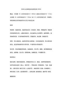 少尿与无尿的急诊处理总结2026