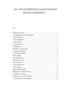 2025-2030悉尼歌劇院夜景燈光設備技術市場供應需求分析及發(fā)展趨勢研究