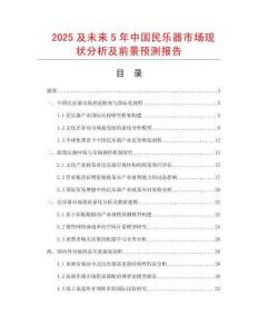 2025及未來(lái)5年中國(guó)民樂器市場(chǎng)現(xiàn)狀分析及前景預(yù)測(cè)報(bào)告