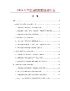 2025年中國浴刷數(shù)據(jù)監(jiān)測報告