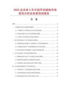 2025及未來5年中國手鉤披肩市場現狀分析及前景預測報告