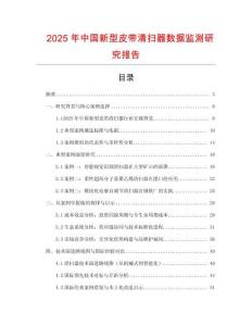 2025年中國(guó)新型皮帶清掃器數(shù)據(jù)監(jiān)測(cè)研究報(bào)告