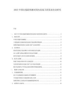 2025中國出境游熱潮對國內高端衛浴需求拉動研究