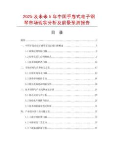 2025及未來5年中國手卷式電子鋼琴市場現狀分析及前景預測報告